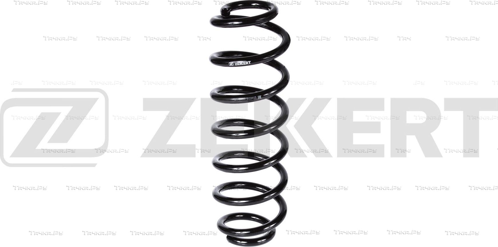 Пружина подвески Zekkert задняя для Volkswagen Touran I 2003-2010. Артикул SF-1455