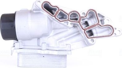 Радиатор масляный (маслоохладитель) для двигателя Nissens (алюминий). Артикул 90933