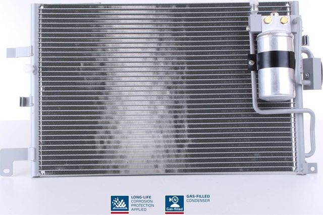 Радиатор кондиционера (конденсатор) Nissens (алюминий) для Saab 9-3 I 1998-2003. Артикул 94504