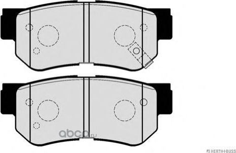 Комплект тормозных колодок (Jakoparts) Jakoparts. Артикул J3610518