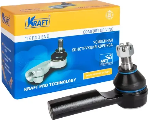 Наконечник рулевой тяги NISSAN ALMERA 95- 1.6./2.0 лев./прав. (Kraft). Артикул KT032336