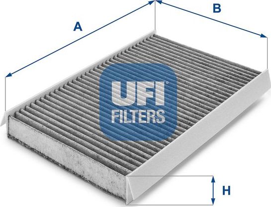 Салонный фильтр UFI. Артикул 54.111.00