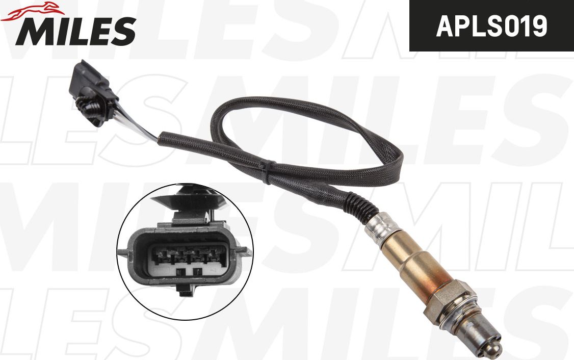 Датчик кислорода RENAULT DUSTER/MEGANE/CLIO/FLUENCE APLS019 (Miles). Артикул APLS019