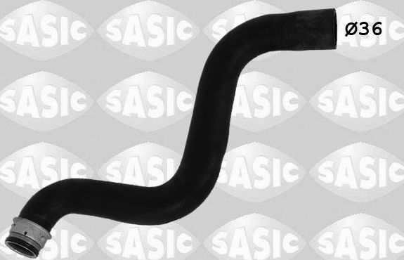 Патрубок радиатора (системы охлаждения) Sasic правый верхний для Citroen Jumpy I 1995-2006. Артикул 3400065