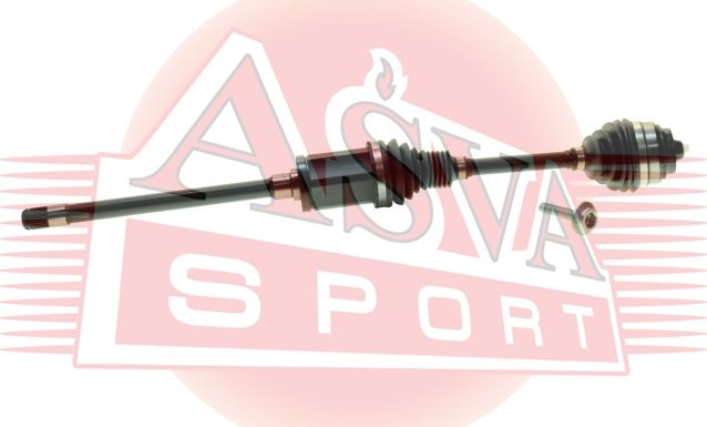 Полуось (привод в сборе, приводной вал) Asva. Артикул BXDR-F10