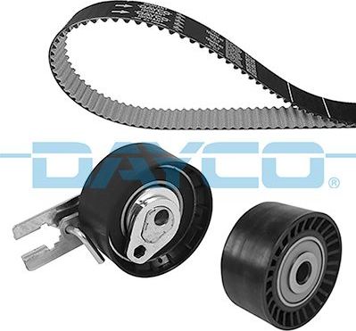 Ремень ГРМ с роликами (комплект) Dayco. Артикул KTB733