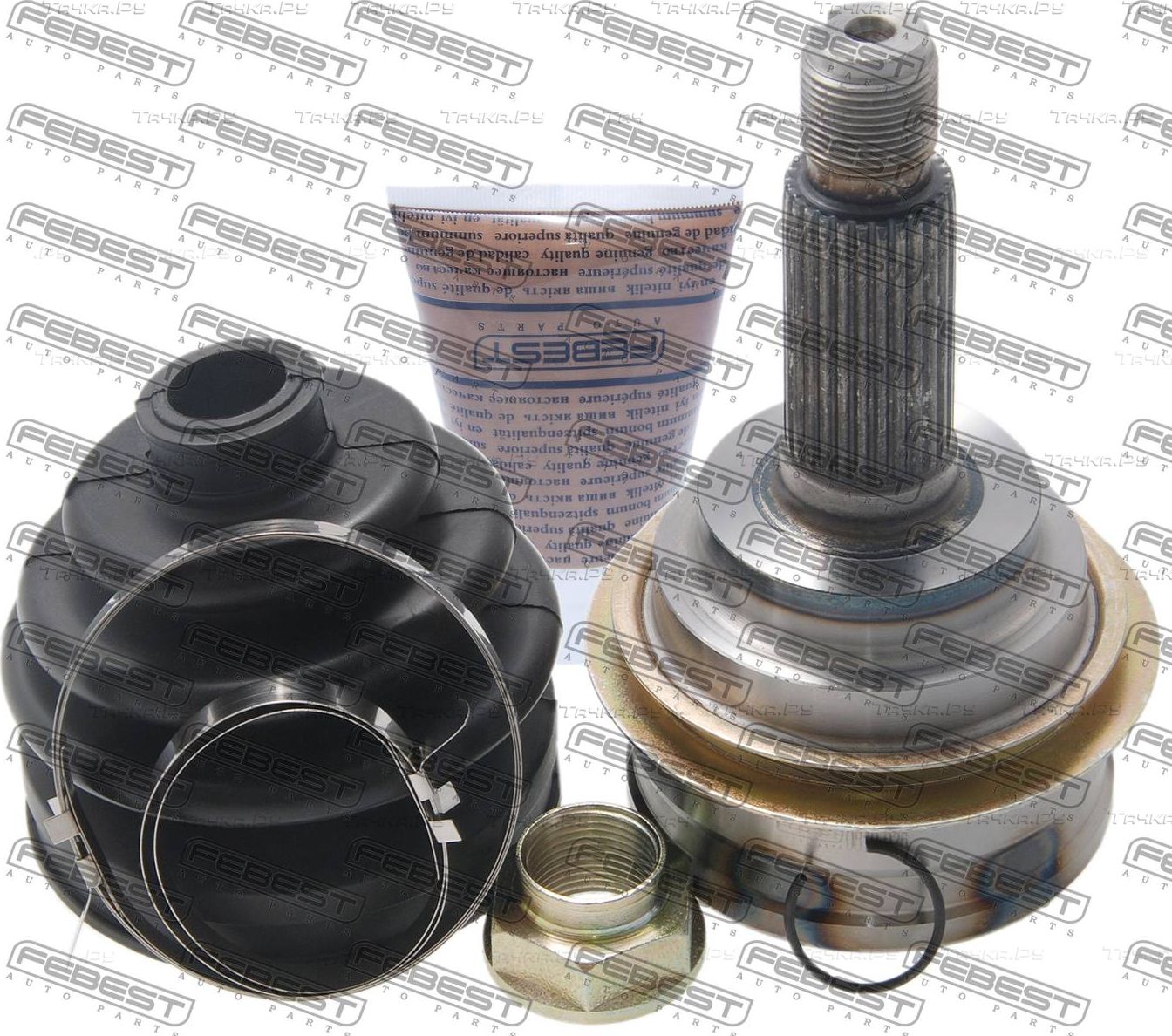 Шрус наружный (граната) Febest передний для Subaru Legacy III 1998-2000. Артикул 0810-026
