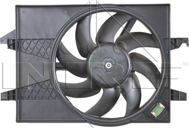 Вентилятор радиатора двигателя NRF для Mazda 2 I (DY) 2003-2007. Артикул 47006