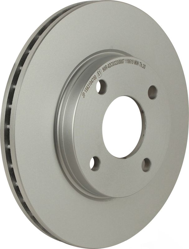 Тормозной диск JP Group передний для Ford Fiesta IV 2000-2003. Артикул 1563104700