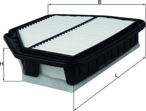 Воздушный фильтр Mahle-Knecht. Артикул LX 3298