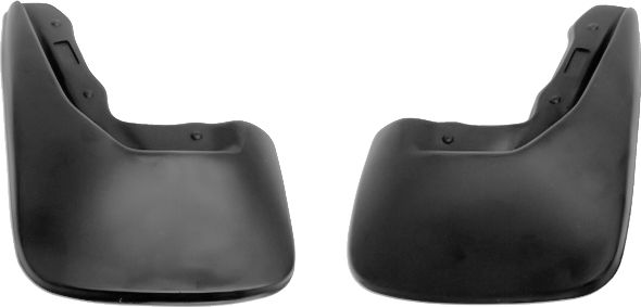 Брызговики 3D Norplast задняя пара для Honda Jazz II 2008-2014. Артикул NPL-Br-30-31B