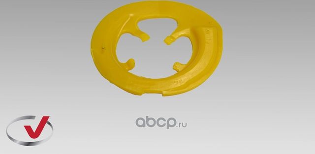 Проставка полиуретановая (усиленная) передней пружины, нижняя (Vtulka). Артикул 112197