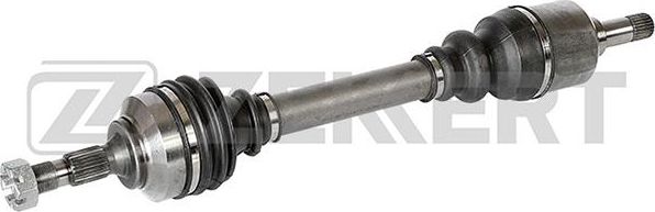 Полуось (привод в сборе, приводной вал) Zekkert. Артикул AW-4772