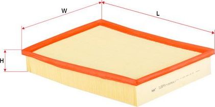 Воздушный фильтр Sakura. Артикул A-2625