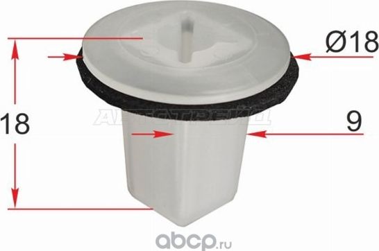 Клипса крепежная (SAT). Артикул ST-M12400