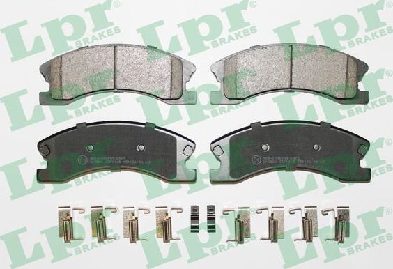 Тормозные колодки LPR. Артикул 05P1365