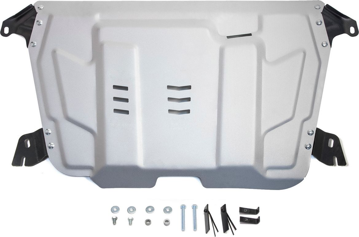 Защита алюминиевая Rival для картера и КПП Lexus ES 250 2012-2018 2018-2026. Артикул 333.9519.1