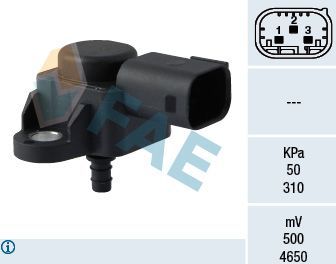 Датчик абсолютного давления (ДАД, MAP) FAE для Mercedes-Benz GLK-Класс I (X204) 2008-2015. Артикул 15103