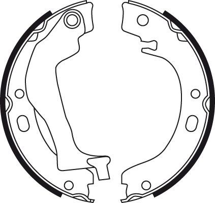 Тормозные колодки (стояночная тормозная система) TRW. Артикул GS8746