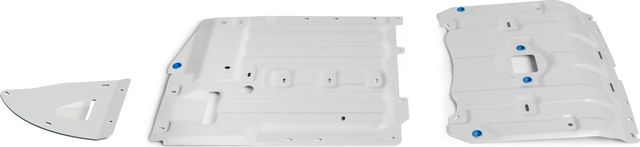 Защита алюминиевая Rival для радиатора, картера, КПП и РК BMW X6 III G06 2019-2026. Артикул K333.0533.1