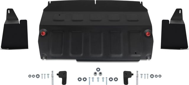 Защита АвтоБРОНЯ для картера, КПП, пыльников левого и правого Chery Tiggo 4 2019-2026. Артикул 111.00922.1