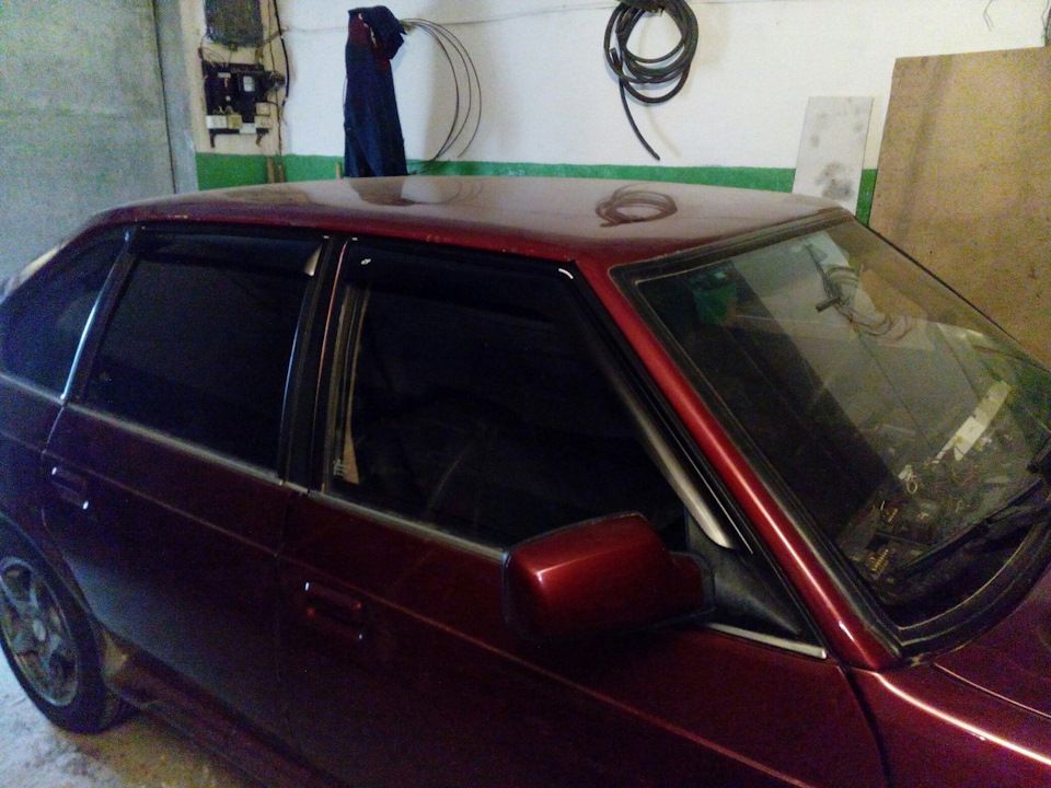 Дефлекторы Сobra Tuning для окон (накладной скотч 3М) МОСКВИЧ 2141 1986-2002. Артикул M001