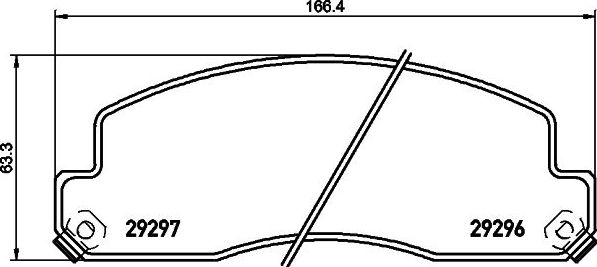 Тормозные колодки Nisshinbo. Артикул NP1100