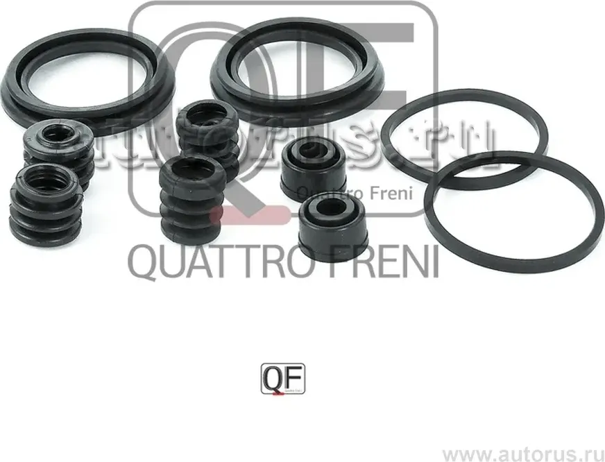 РЕМКОМПЛЕКТ СУППОРТА ТОРМОЗНОГО FR (Quattro Freni). Артикул QF40F00105