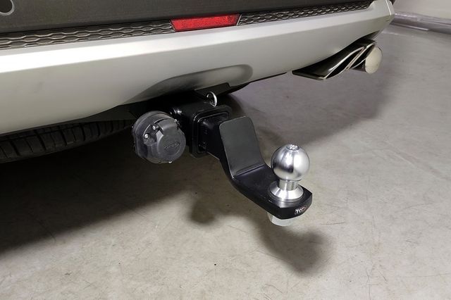 Фаркоп ТСС оцинкованный под американский квадрат для Hyundai Palisade 2021-2026. Артикул TCU00180