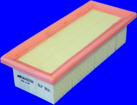 Воздушный фильтр MecaFilter для Fiat Palio I 1996-2004. Артикул ELP3631