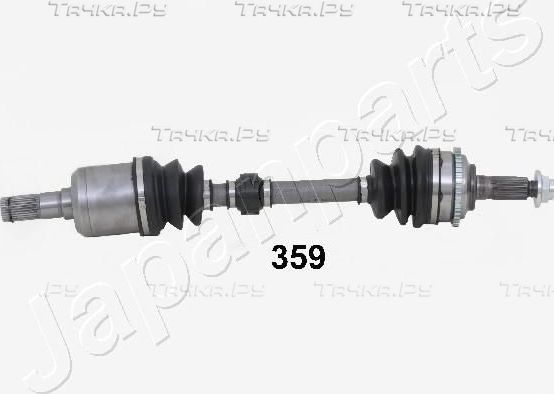 Полуось (привод в сборе, приводной вал) Japanparts. Артикул GI-359