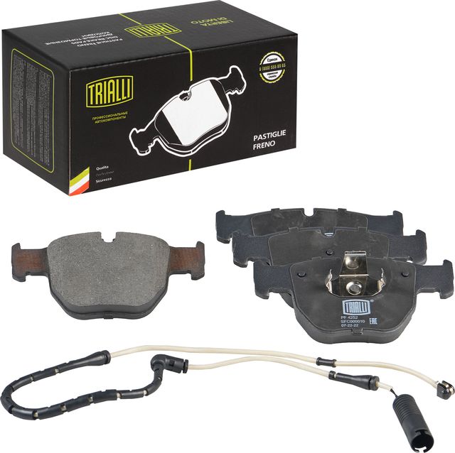 Тормозные колодки Trialli (Low-Metallic). Артикул PF 4252