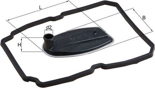 Фильтр АКПП Mahle-Knecht. Артикул HX 81D