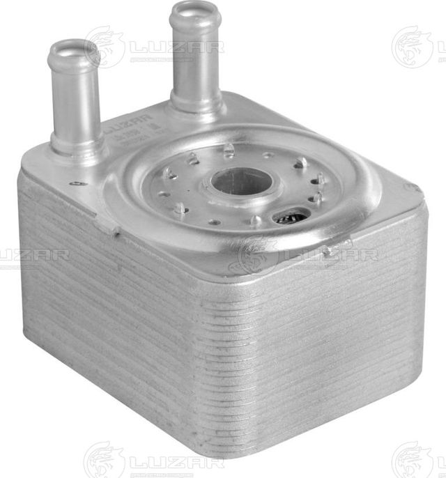 Радиатор масляный (маслоохладитель) для двигателя Luzar для Skoda Superb I 2001-2008. Артикул LOc 1838