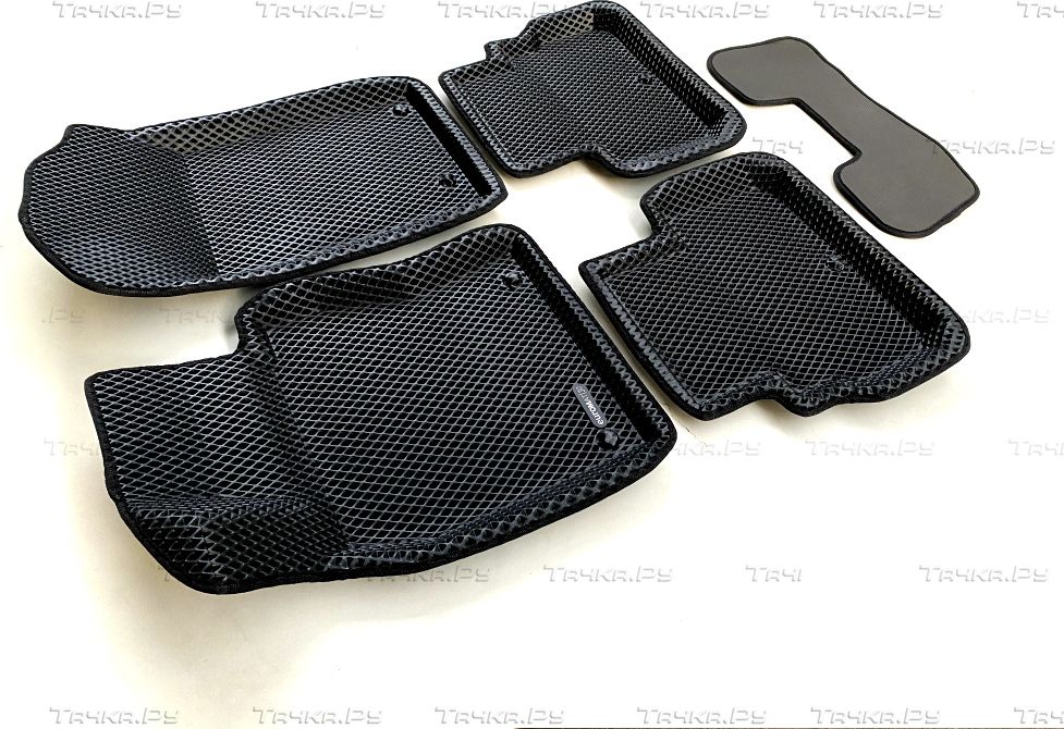 Коврики Euromat 3D EVA для салона Infiniti QX50 I рестайлинг 2015-2017. Артикул EM3DEVA-002811