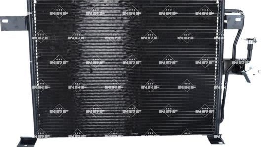 Радиатор кондиционера (конденсатор) NRF (алюминий) для Jeep Grand Cherokee I (ZJ) 1991-1999. Артикул 35221
