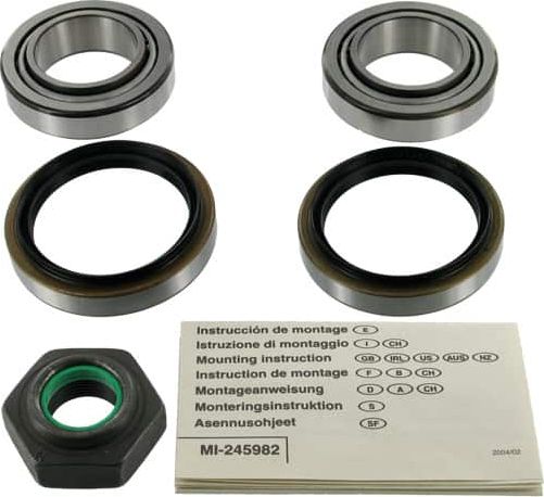 Ступичный подшипник (комплект) SKF задний правый для Ford Sierra I 1983-1993. Артикул VKBA 898