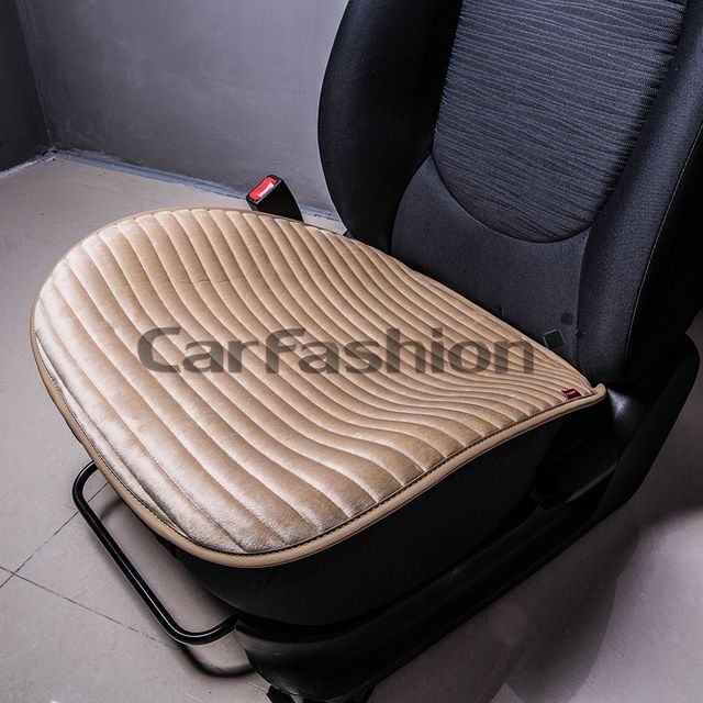 Накидки универсальные CarFashion Monaco Mini на передние сидения авто, цвет Бежевый/Бежевый. Артикул 23029