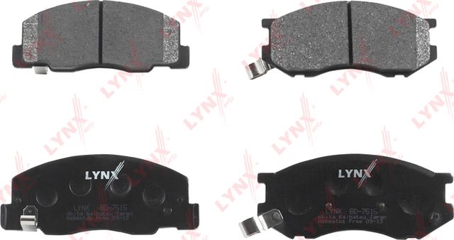 Тормозные колодки LYNXauto. Артикул BD-7515