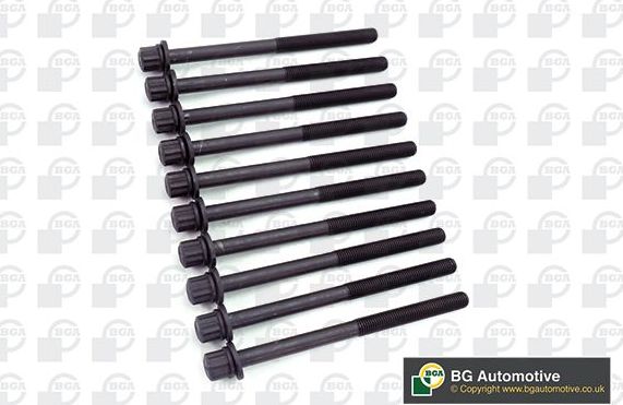 Комплект болтов ГБЦ BGA для Honda Integra IV 2002-2006. Артикул BK4388