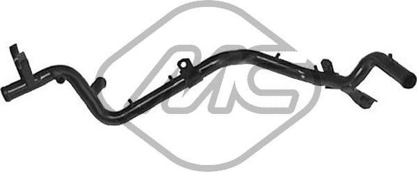 Патрубок радиатора (системы охлаждения) Metalcaucho. Артикул 03084