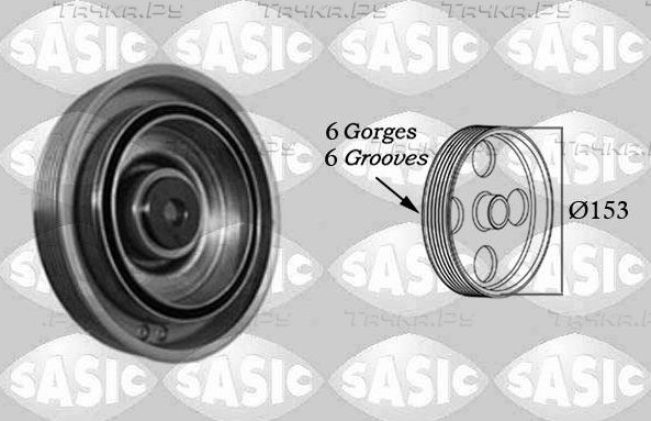 Шкив коленвала Sasic для Citroen Berlingo I 1998-2011. Артикул 2150022