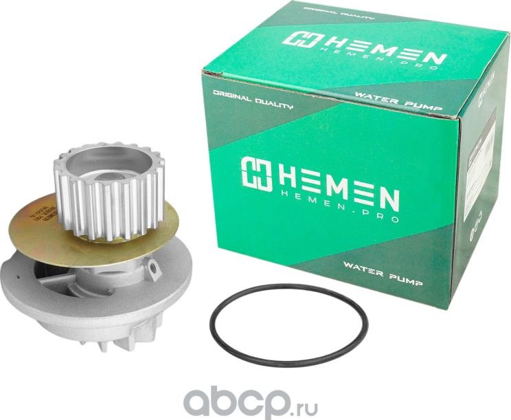 Насос водяной Chevrolet Lanos 97-, Nexia 95- 1.5i 1.6i 16кл () (Hemen). Артикул HOS016