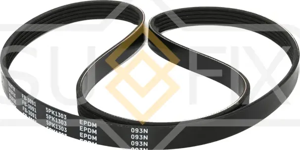 Ремень поликлиновый 5PK1303 (Sufix). Артикул FB3091