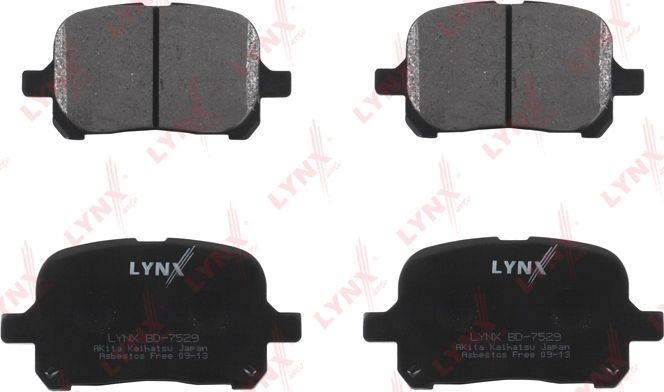 Тормозные колодки LYNXauto. Артикул BD-7529