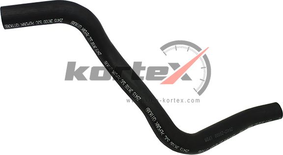 Патрубок радиатора HYUNDAI SONATA 05- нижний (Kortex). Артикул KRP238