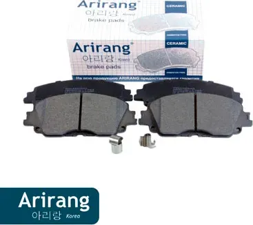 Колодка дискового тормоза перед (Arirang). Артикул ARG281763