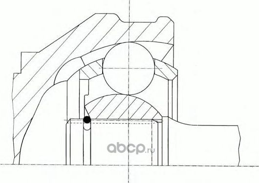 ШРУС TOYOTA/LEXUS CAMRY -97 наружн. 24x56x26 (GKN). Артикул 301992