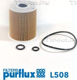 Масляный фильтр Purflux для SEAT Ibiza IV 2010-2015. Артикул L508