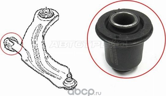 Сайлентблок переднего рычага передний RENAULT MEGA (SAT). Артикул ST8200255761BF